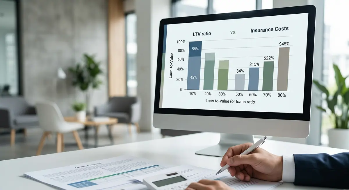 A detailed breakdown of Loan-to-Value ratios and corresponding mortgage insurance premiums for 2026
