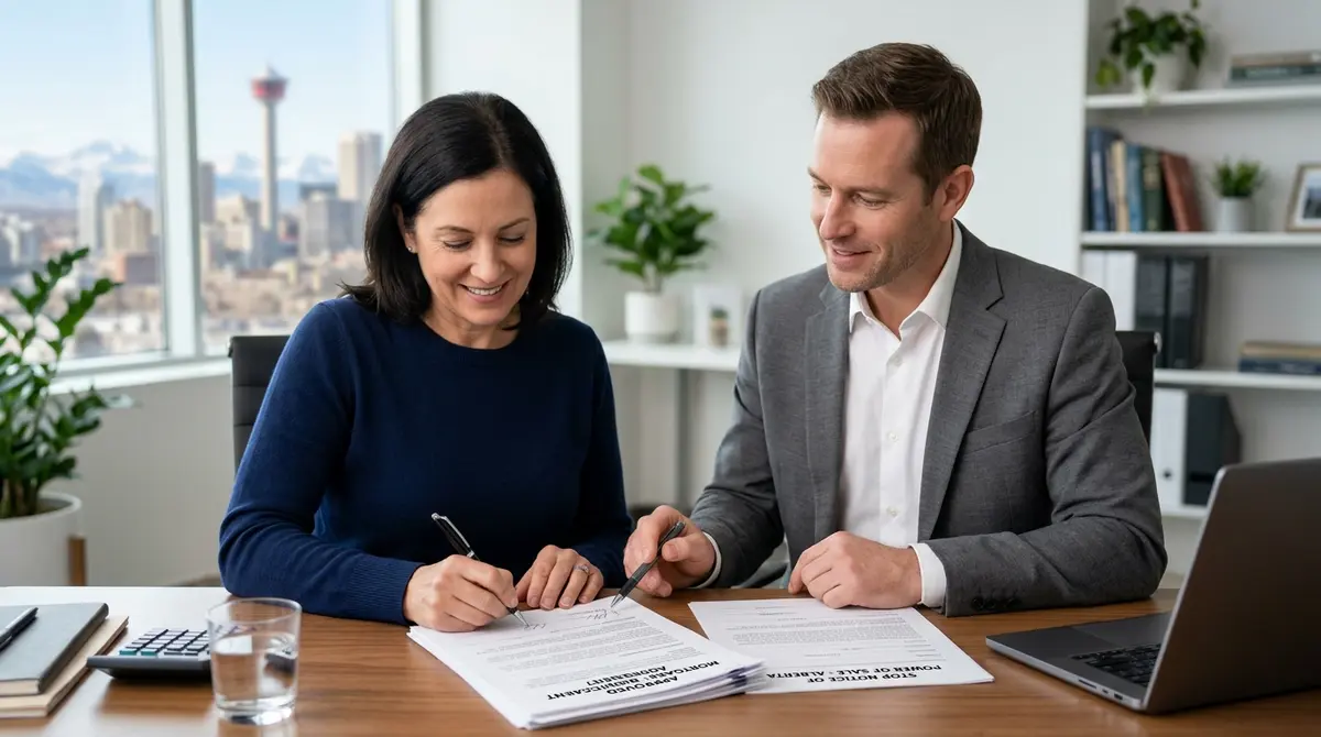 Approved mortgage documents stopping a power of sale in Alberta
