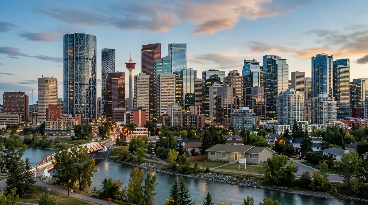 Calgary skyline highlighting the real estate market growth for inherited properties in 2026
