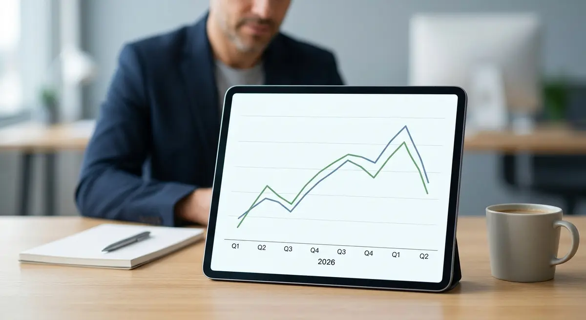 A financial chart showing the correlation between Bank of Canada overnight rates and private lending rates in Calgary for 2026