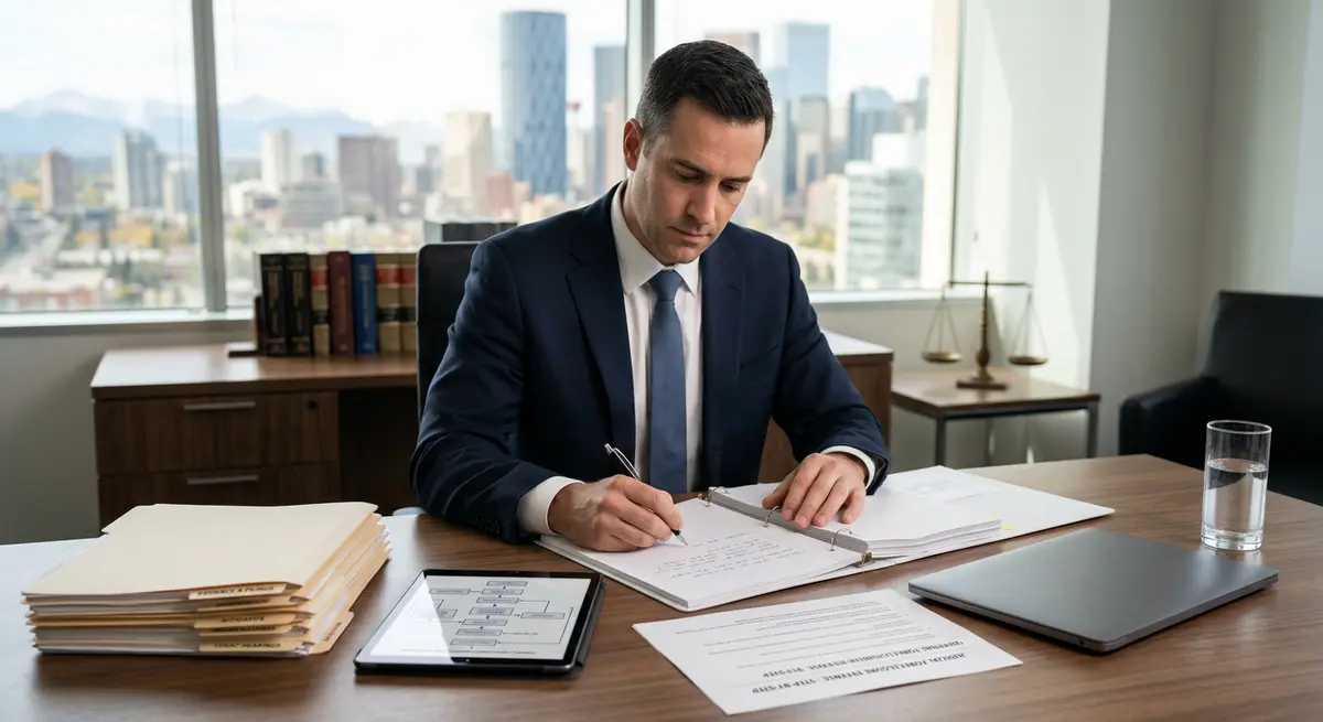 Step-by-step judicial foreclosure defense process in Alberta Court of King's Bench