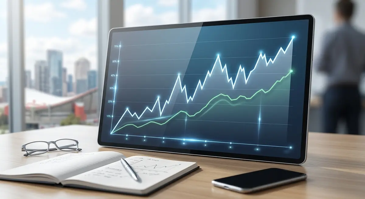 Graph showing Bank of Canada overnight rate fluctuations and their impact on Calgary variable rate second mortgages