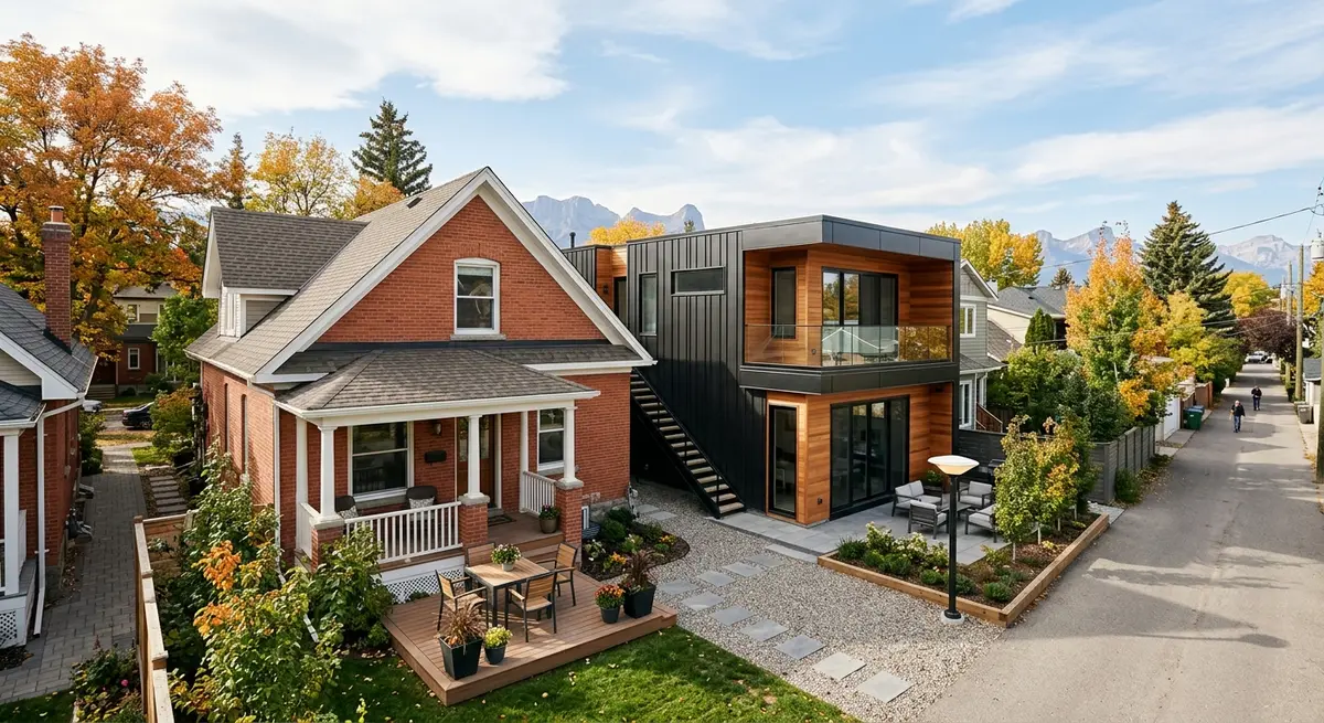 A beautifully restored historic sandstone home in Calgary's Mount Royal neighborhood